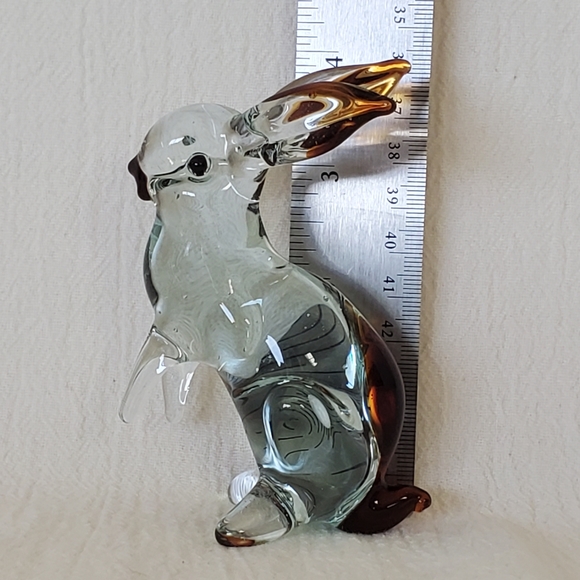 Vintage Blown Glass Rabbit - Picture 7 of 7